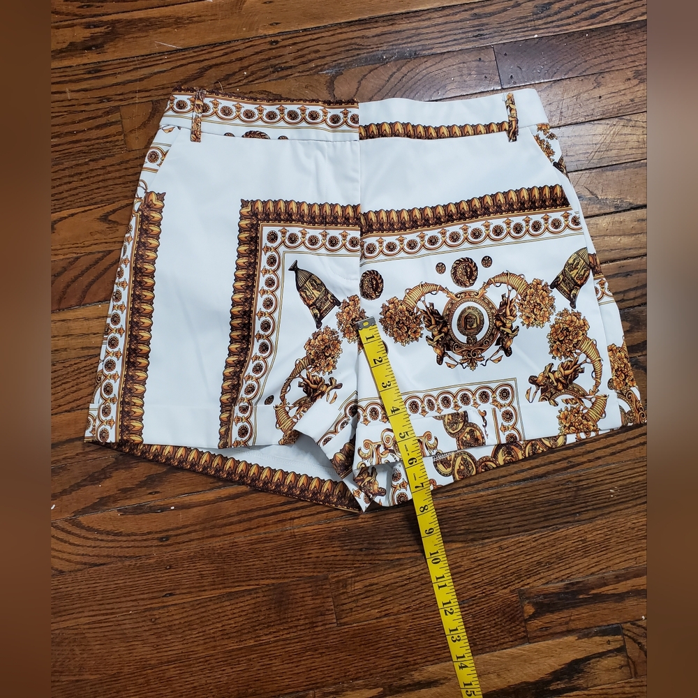 Ovi Women's Cheetah Print Two Piece Short Set Size L - Picture 15 of 16